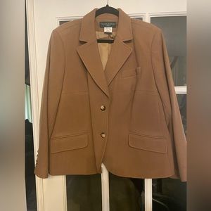 Harve Benard Wool Blazer - Camel